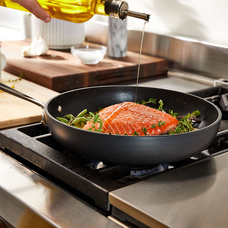All-Clad HA1 Hard-Anodized Non-Stick 12 Fry Pan with Lid +