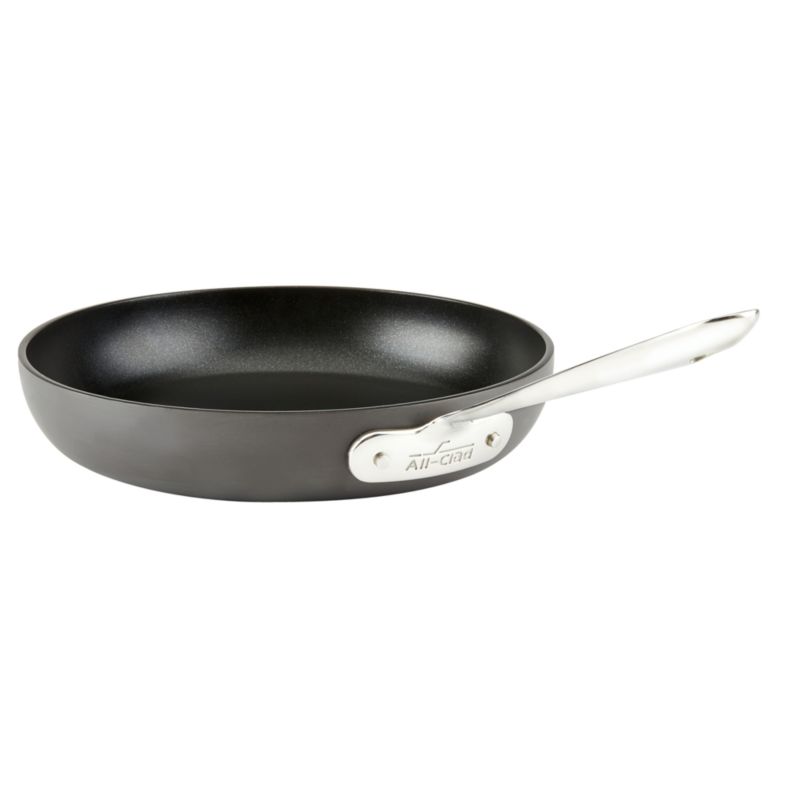 AllClad HA1 HardAnodized NonStick 10" Frying Pan + Reviews Crate & Barrel