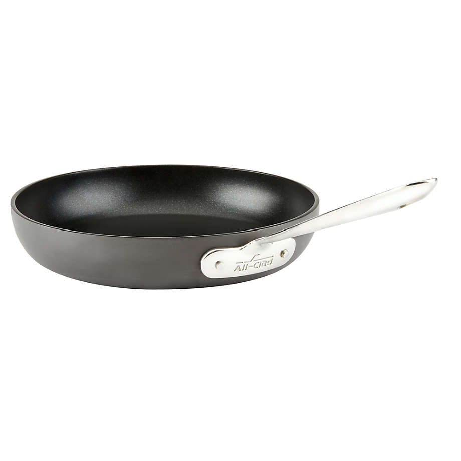 All-Clad HA1 Curated Hard-Anodized Non-Stick 4-Qt. Everyday Pan with Lid +  Reviews, Crate & Barrel