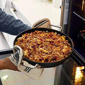 All-Clad HA1 Curated Hard-Anodized Non-Stick 4-Qt. Everyday Pan with Lid +  Reviews, Crate & Barrel