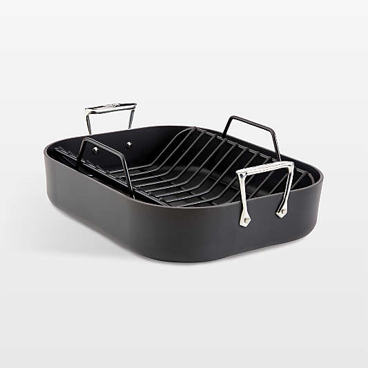 All-Clad ® HA1 16.5" Non-Stick Roasting Pan with Rack