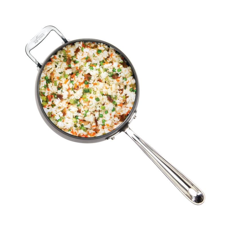 All-Clad ® HA1 Hard-Anodized Non-Stick 3.5-Qt. Sauce Pan with Lid and Loop - image 2 of 4