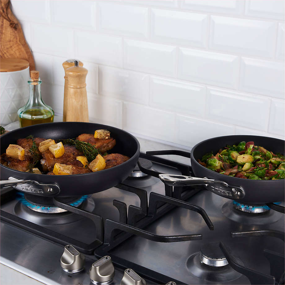 Crate&Barrel All-Clad ® HA1 Hard-Anodized Non-Stick 4-Qt. Sauté Pan with  Lid