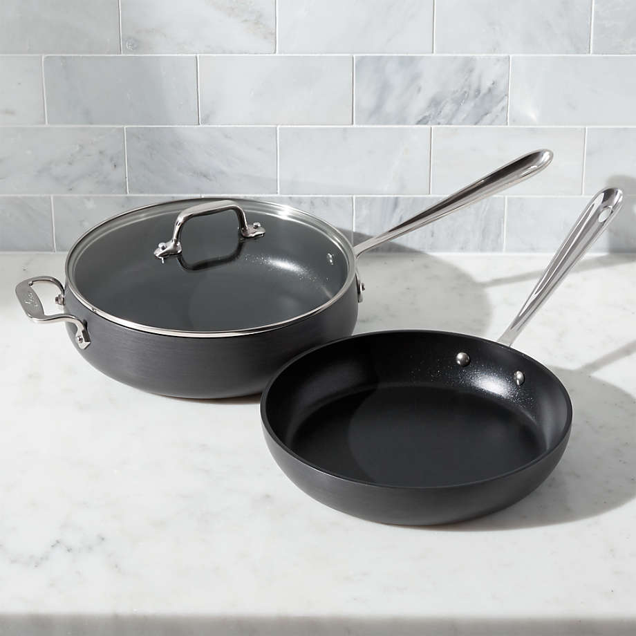 All-Clad HA1 Hard Anodized Nonstick 10 & 12 Fry Pan Set