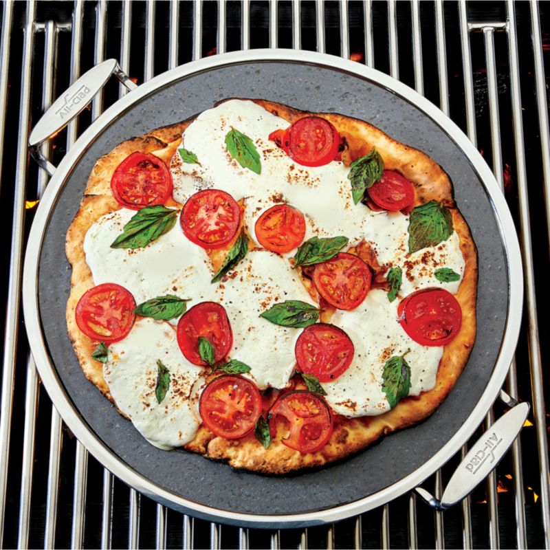All-Clad ® High-Heat Pizza Stone and Trivet