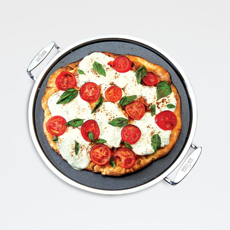 All-Clad ® High-Heat Pizza Stone and Trivet