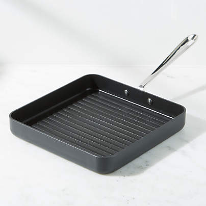 All-Clad ® HA1 Hard-Anodized Non-Stick 11" Square Grill