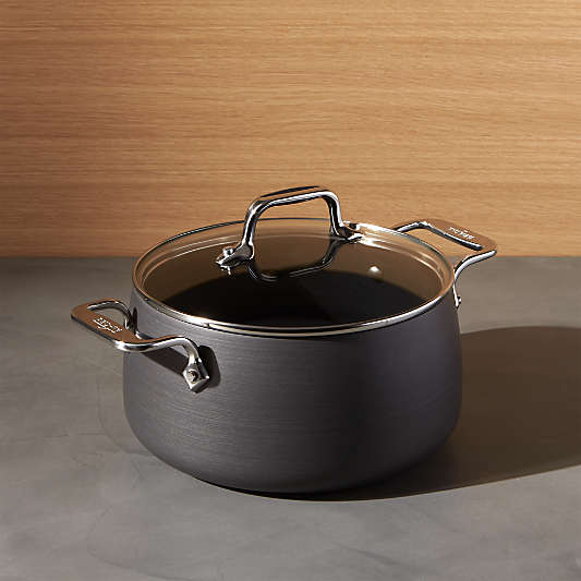 All-Clad ® HA1 Hard-Anodized Non-Stick 4-Qt. Soup Pot with Lid