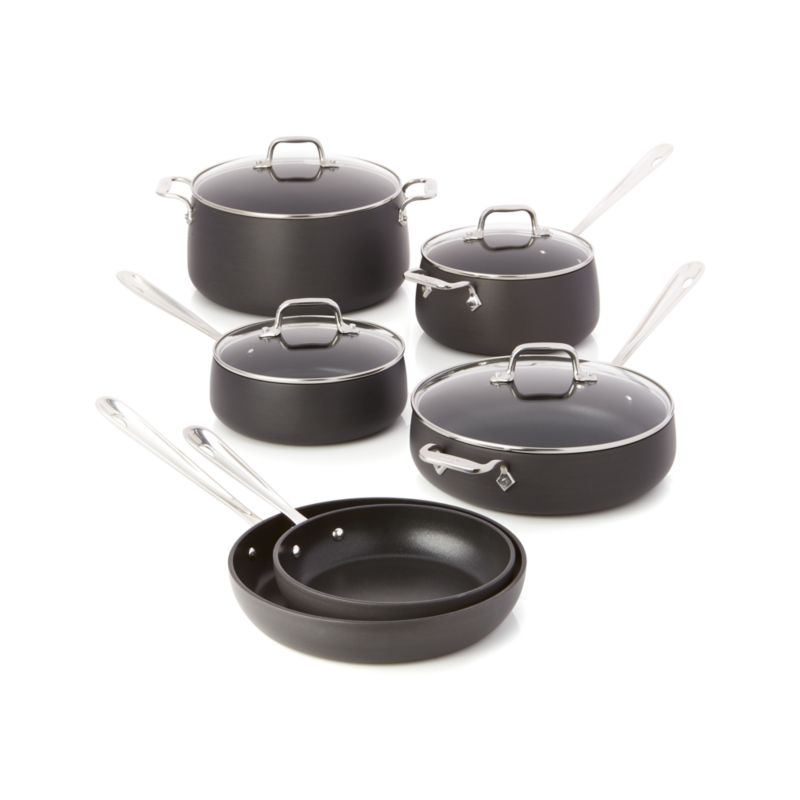 All-Clad ® HA1 Hard-Anodized Non-Stick 10-Piece Cookware Set - image 12 of 7