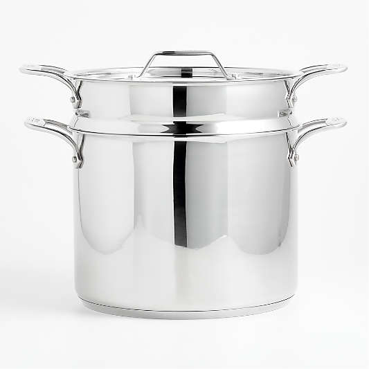 All-Clad ® Simply Strain 12-Qt. Stainless Steel Multipot with Insert