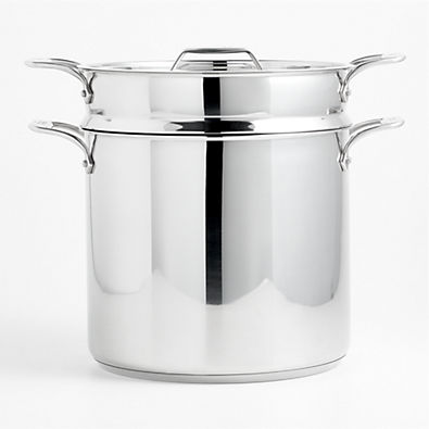 View All-Clad ® Simply Strain 16-Qt. Stainless Steel Multipot with Insert details