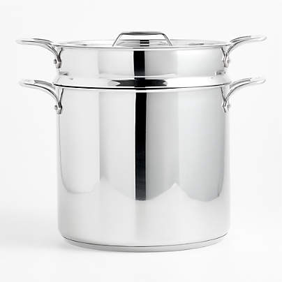 All-Clad Simply Strain 16-Qt. Stainless Steel Multipot with Insert