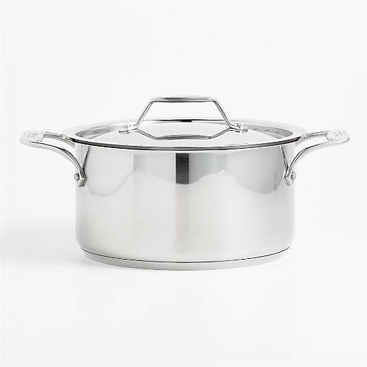 All-Clad ® Simply Strain 6-Qt. Stainless Steel Multipot with Straining Lid
