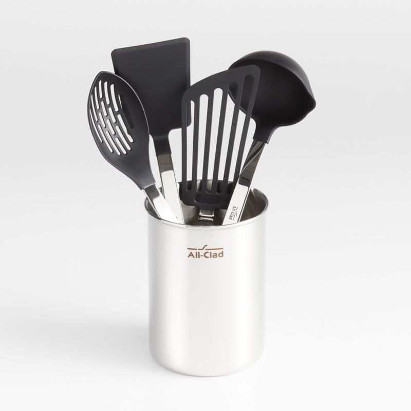 Kitchen Utensil Set - 8 Piece Cooking Utensils for Nonstick Cookware -made  of for sale online