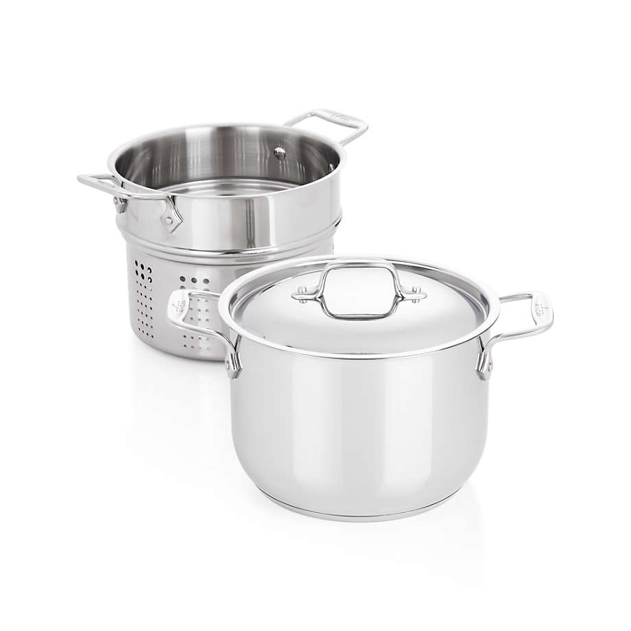 All-Clad ® Stainless Steel 6-Qt. Pasta Pot with Lid