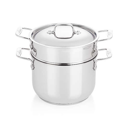 All-Clad ® Stainless Steel 6-Qt. Pasta Pot with Lid