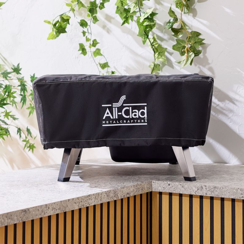 All-Clad ® 16" Outdoor Rotating Stone Gas Pizza Oven - image 5 of 8