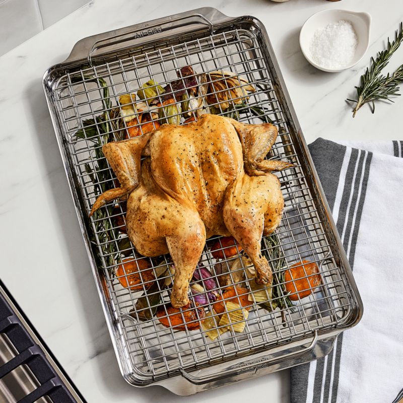 All-Clad Stainless Steel 2-Piece Baking Set - image 1 of 6