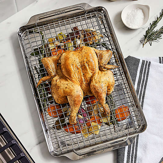 All-Clad Stainless Steel 2-Piece Baking Set