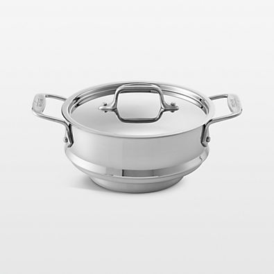 View All-Clad ® Stainless Steel 3-Qt. Steamer with Lid details