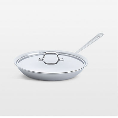 View All-Clad ® D3 Stainless 12" Fry Pan with Lid details