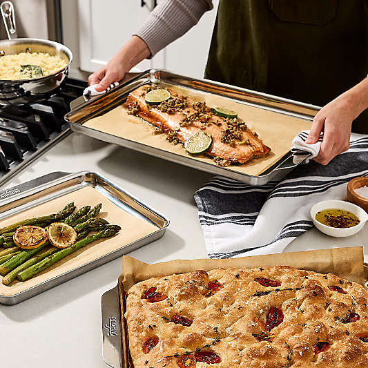 All Clad Stainless Steel 11"x17" Half Sheet Pan