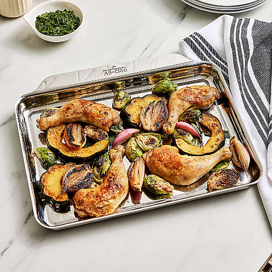 All Clad Stainless Steel 9"x12" Quarter Sheet Pan