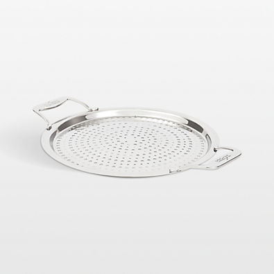 View All-Clad ® 10.5" Stainless Steel Strain & Splatter Guard details