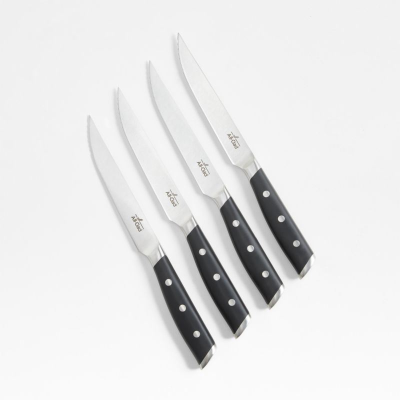  Mercer Culinary Genesis 7-Piece Forged Steak Knife Set