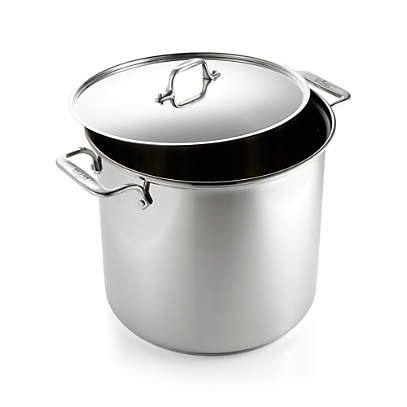 All-Clad Stainless Steel Stockpot & Lid | 16 qt.