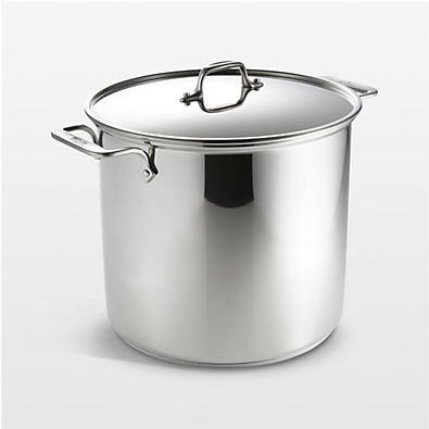 View All-Clad ® Stainless Steel 16-Qt. Stockpot with Lid details