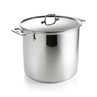 All-Clad Stainless Steel Stockpot & Lid | 16 qt.