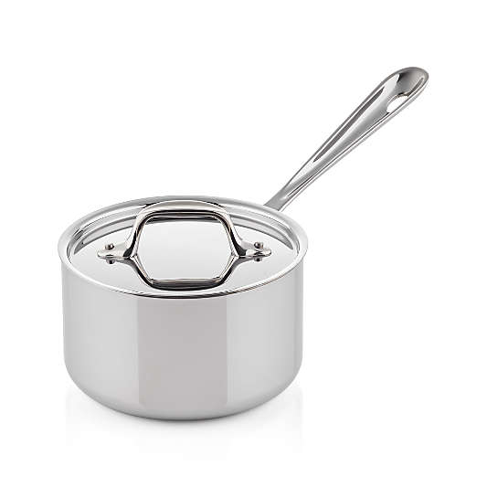 All-Clad ® d3 Stainless Steel 1.5-Qt. Saucepan with Lid