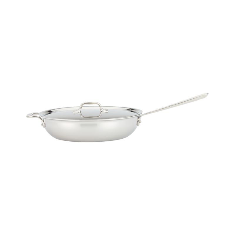 All-Clad ® d3 Stainless 4-Qt. Weeknight Pan with Lid - image 8 of 9