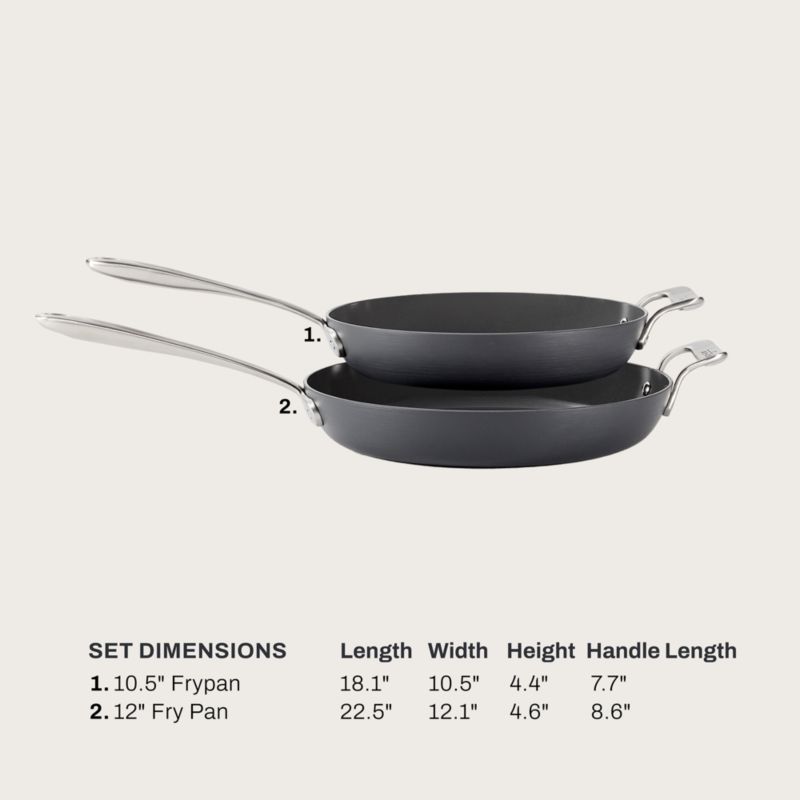 All-Clad ® HA1 Ceramic Non-Stick 10.5" and 12" Fry Pan Set - image 4 of 5