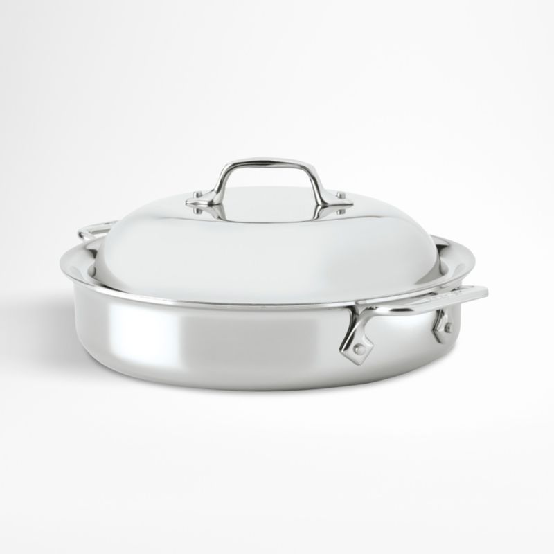 All-Clad ® 50th Anniversary d3 3-Qt. Stainless Steel Casserole Dish with Dome Lid