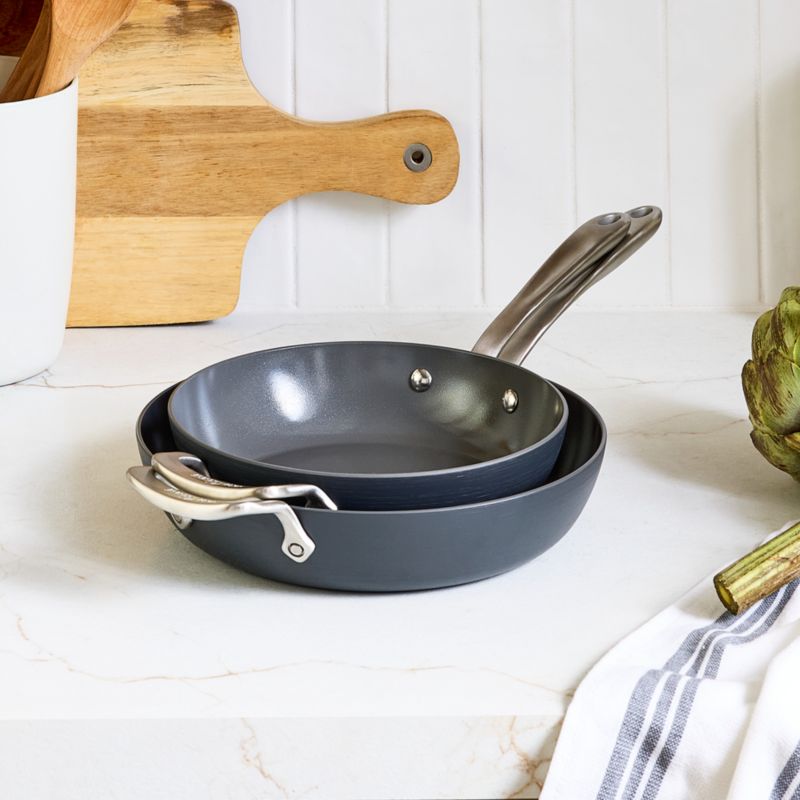 All-Clad ® HA1 Ceramic Non-Stick 8.5" and 10.5" Fry Pan Set - image 4 of 8