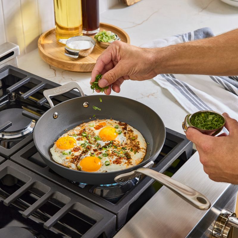 All-Clad ® HA1 Ceramic Non-Stick 10.5" Fry Pan with Lid - image 3 of 5
