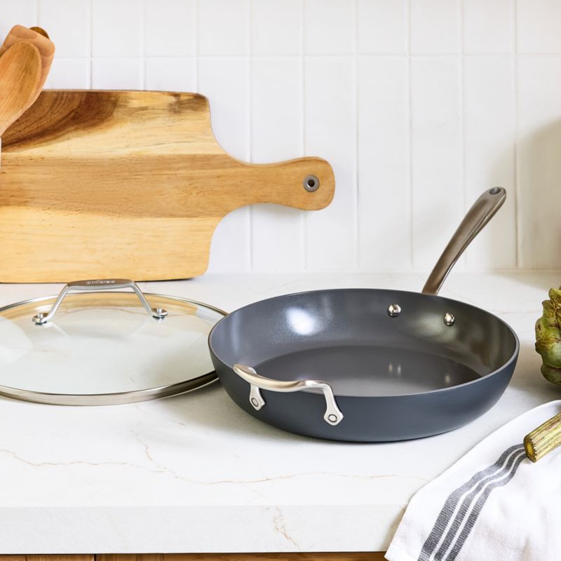 All-Clad ® HA1 Ceramic Non-Stick 12" Fry Pan with Lid - image 3 of 5