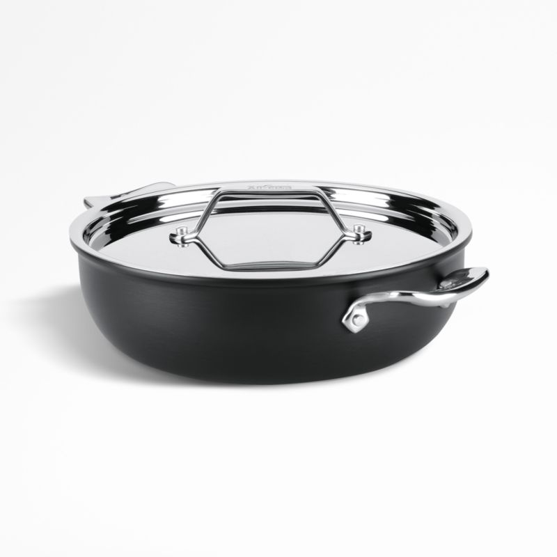 All-Clad ® HA1 Curated Hard-Anodized Non-Stick 4-Qt. Everyday Pan with Lid - image 9 of 7