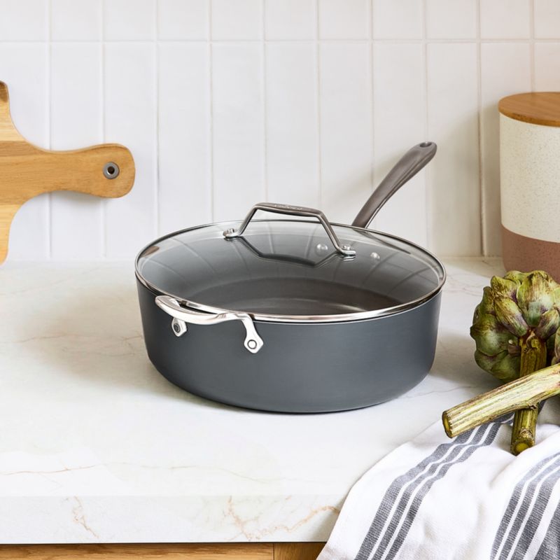 All-Clad ® HA1 Ceramic Non-Stick 6-Qt. Saute with Lid - image 1 of 6