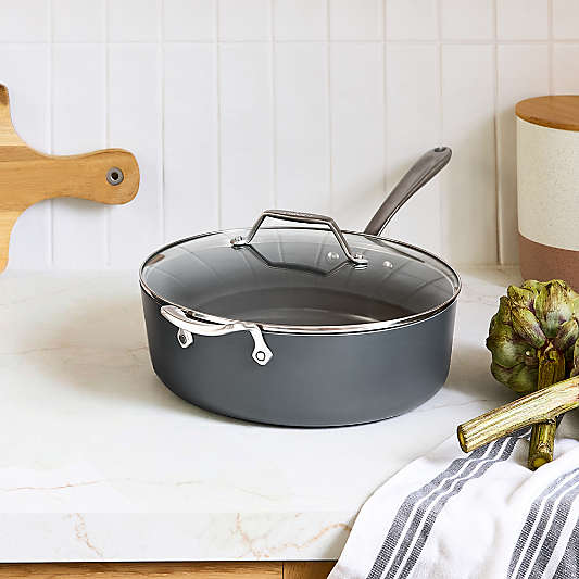 All-Clad ® HA1 Ceramic Non-Stick 6-Qt. Saute with Lid