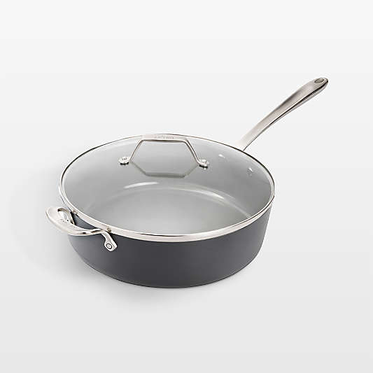 All-Clad ® HA1 Ceramic Non-Stick 6-Qt. Saute with Lid