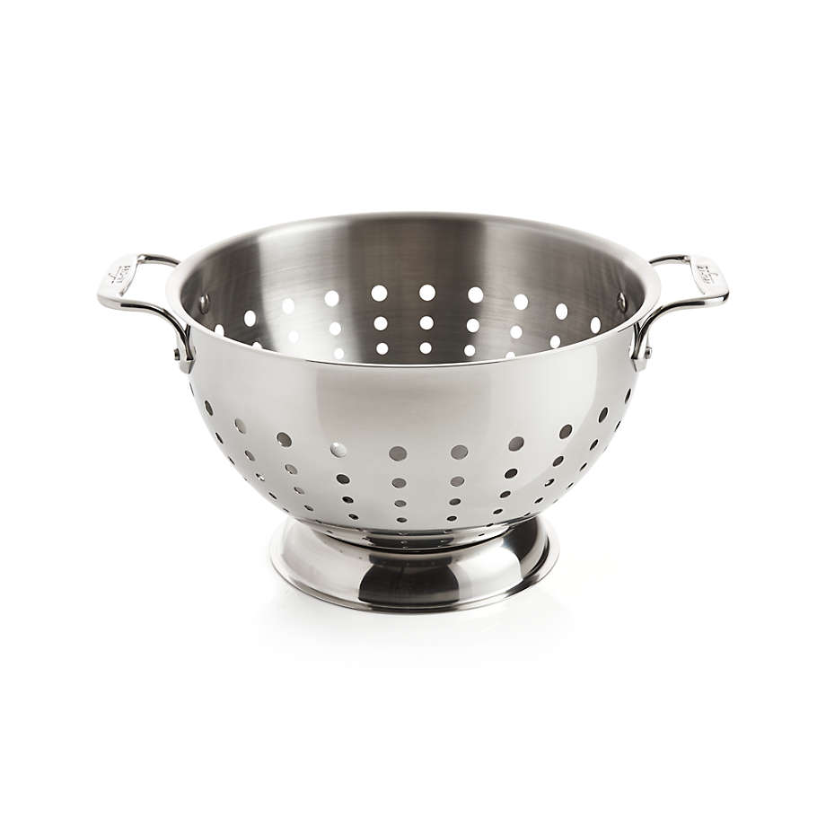 New OXO Good Grips Stainless Steel Colander Stainer Set - 5 Quart