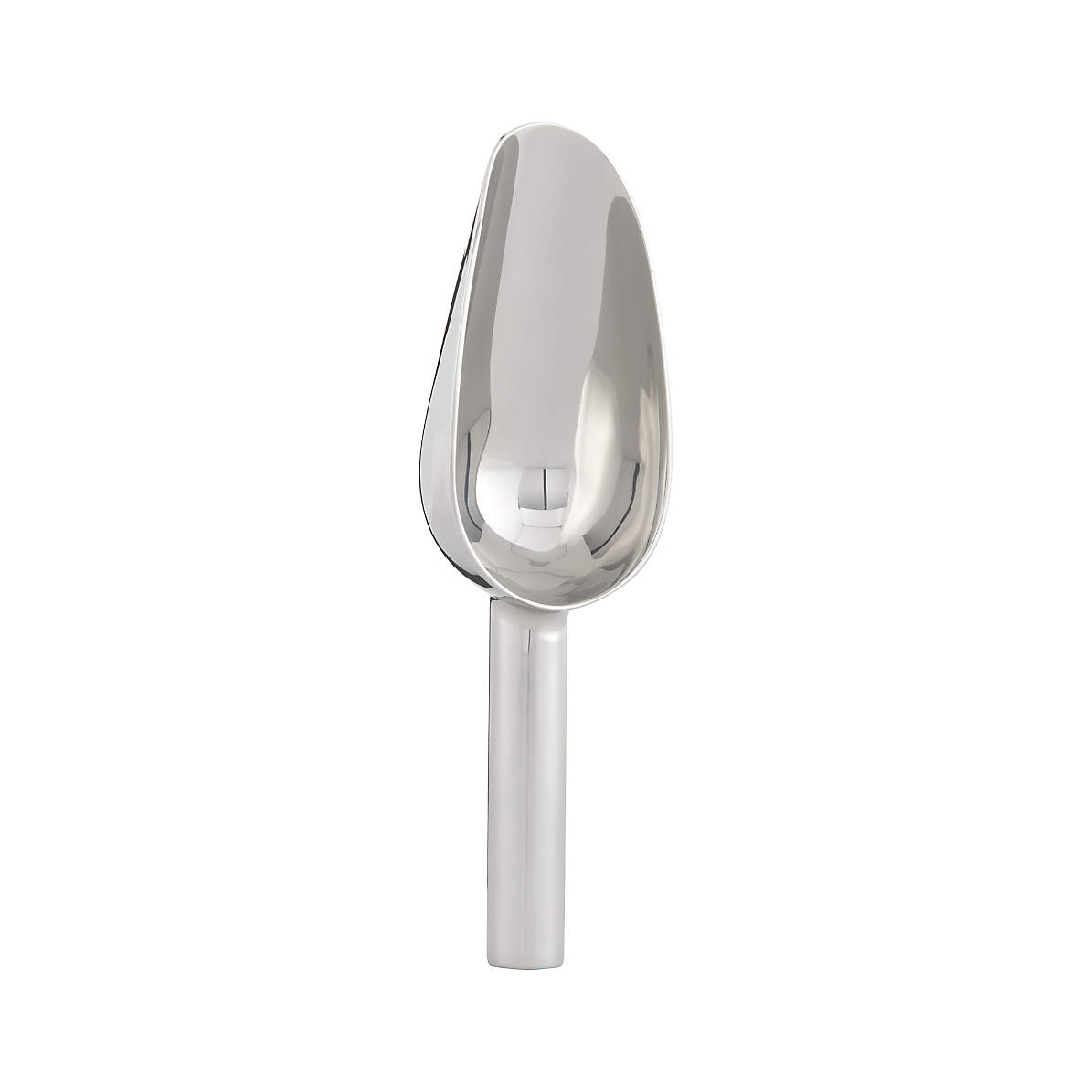 HUBERT® Perforated Stainless Steel Ice Scoop - 7 3/4L x 2W
