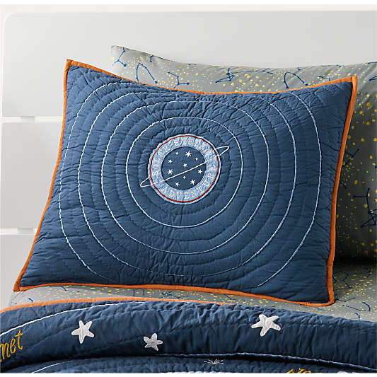 Solar System Kids Pillow Sham