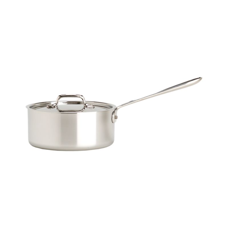 All-Clad ® d3 Stainless Steel -qt. Saucepan with Lid