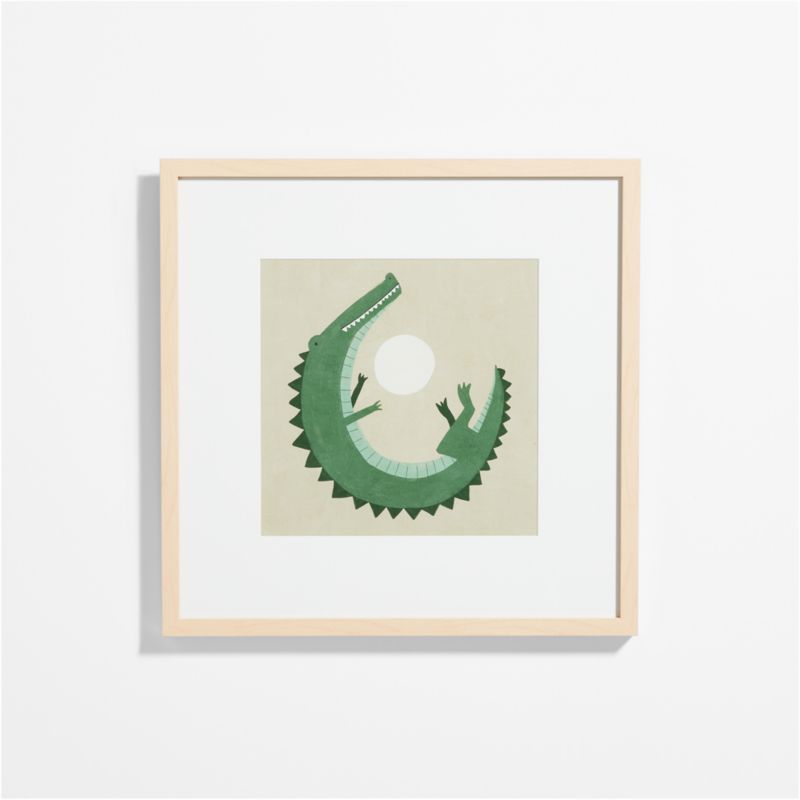 Alligator Framed Wall Art Print - image 0 of 13