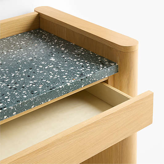 Alley Wood and Terrazzo Kids Desk by Venus Williams