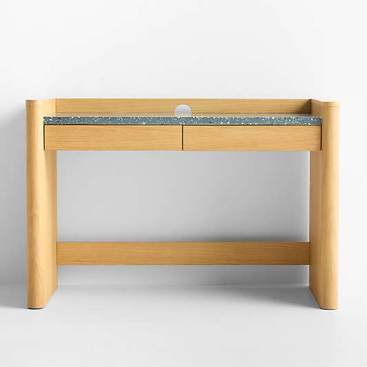 Alley Wood and Terrazzo Kids Desk by Venus Williams